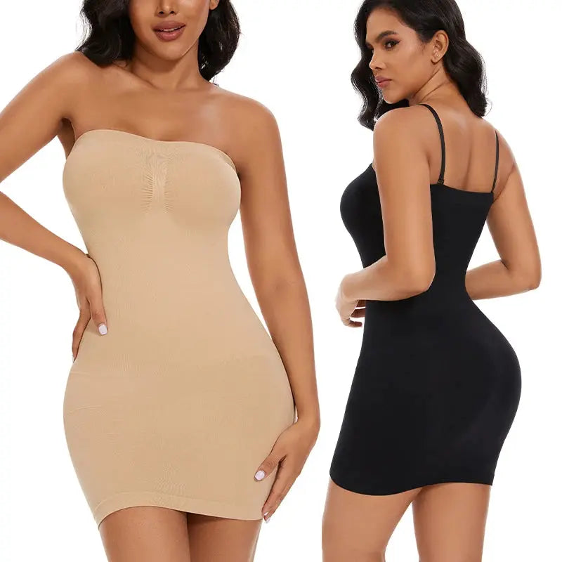 Sculpta™ Robe Gainante Sans Bretelles Femme | Sculptante & Invisible | Sculpta NutriNest